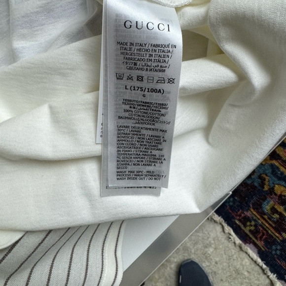NWT Gucci x Adidas t-shirt. Size L! Get it fast. - Picture 6 of 7